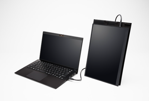 VAIOの14型モバイルディスプレー専用カバーがリニューアル、約120g軽量