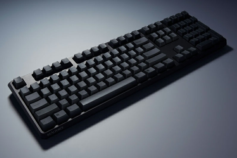 人気高級キーボード「REALFORCE R4」の英語配列に30gが追加 キー軽い派