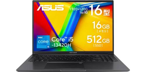 VivoBook 10世代i5 爆速16GB✨新品SSD512GB Office 新生活PCこれでいいのでは？ Office付きで10万円ちょい、Core i5＆16GB