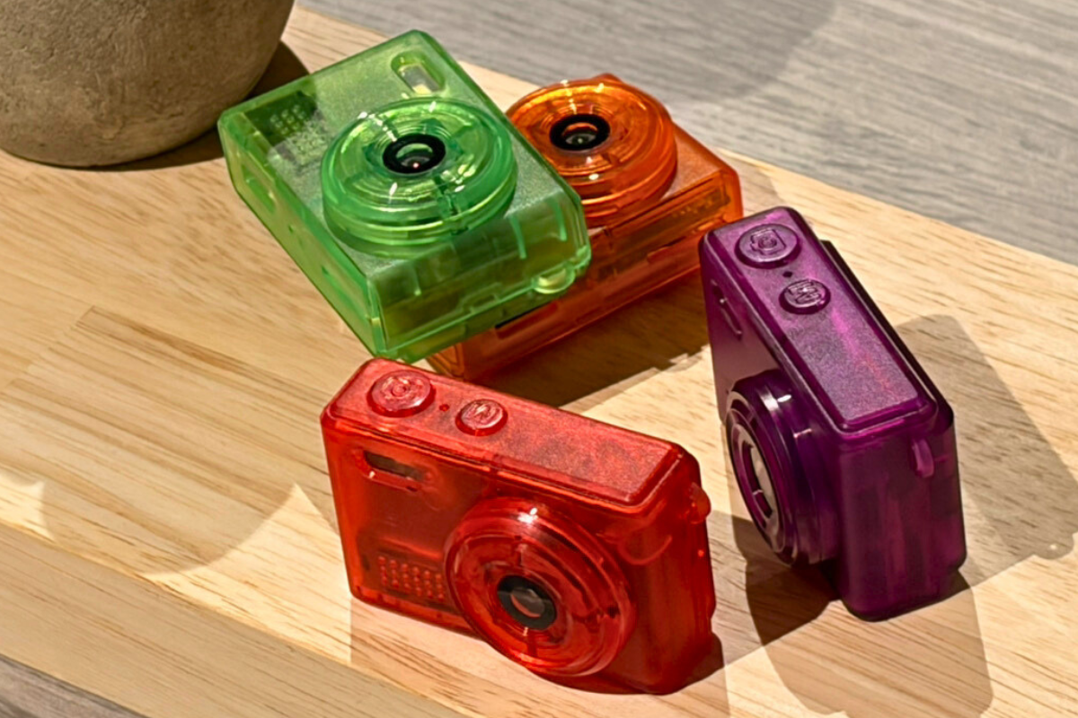 mycrystal スケルトントイカメラ カラフル・新品未使用① ミニトイカメラスケルトン 6色不均等アソート BE-1320 | 卸売・ 問屋