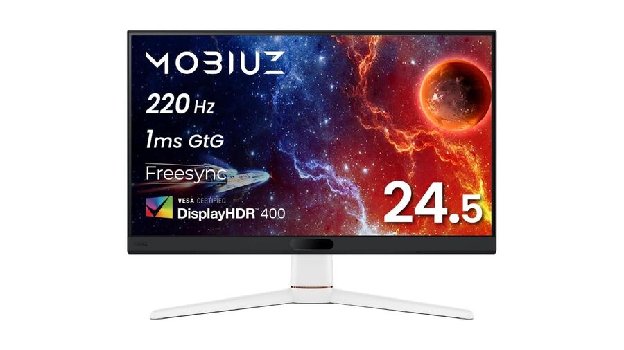3万円切りで220Hz＆1msの高スペック！ BenQの24.5型フルHDゲーミング