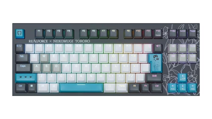 猫麦とろろコラボのREALFORCE製“ガチ性能”ゲーミングキーボードを