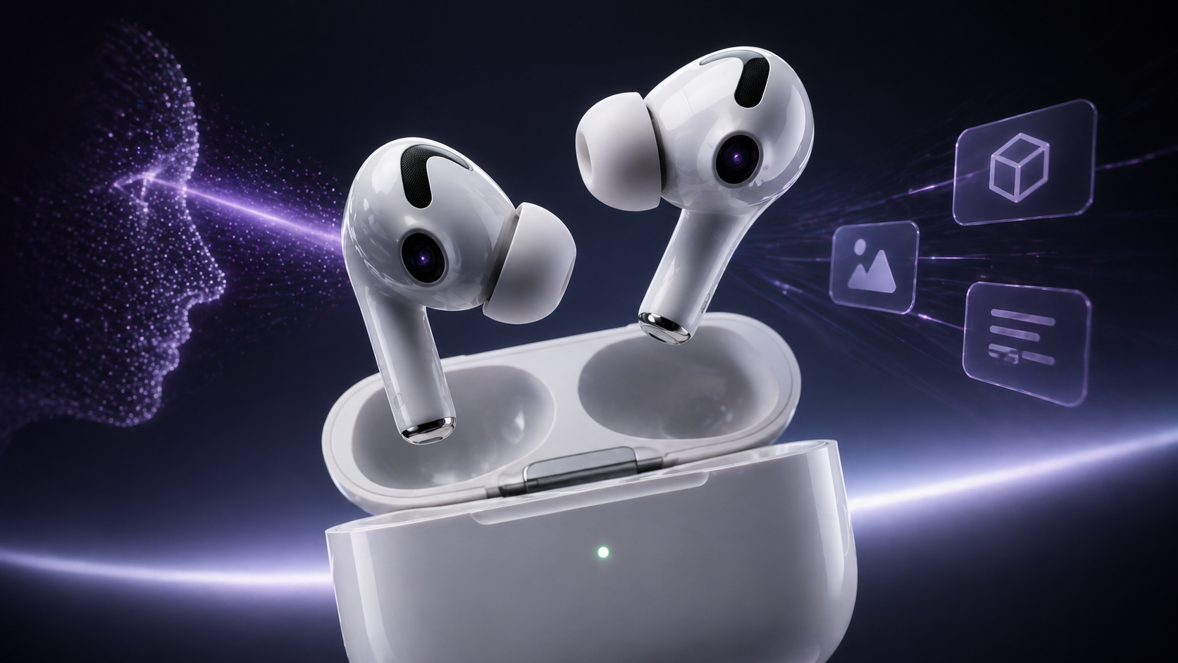 アップル「AirPods Ultra」発表か カメラ＆AI搭載の新モデル｜Infoseek