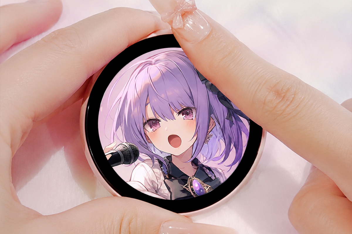 身につけてえ。バッグにつけておきたい、デジタルで好きな画像・動画を