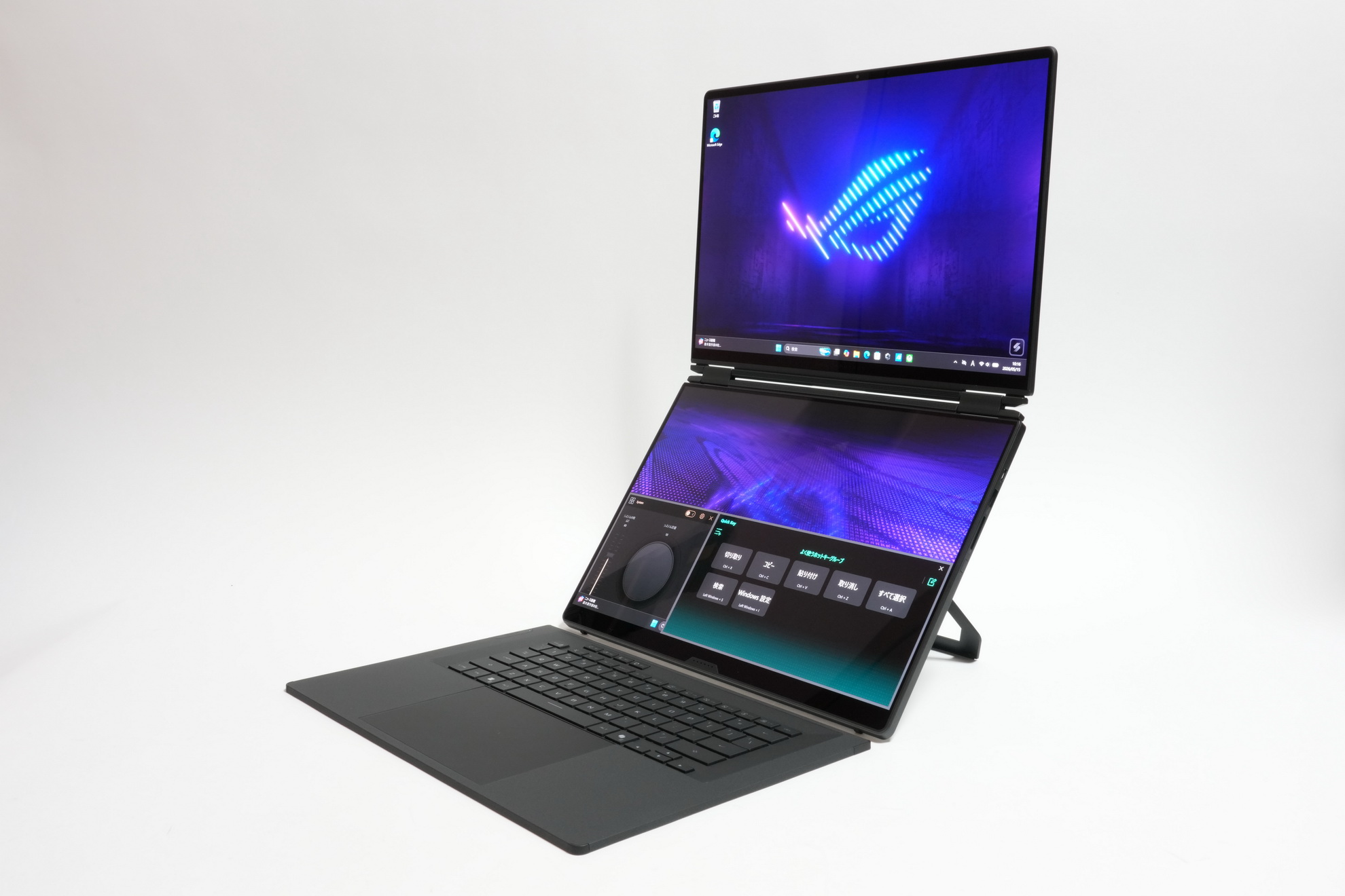 スタイリッシュでクリエイターも欲しくなるゲーミングノート「ROG