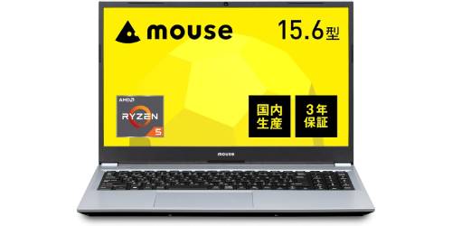 結局、こういうメモリ16GBで3年保証ノートが一番長く使われる。mouseの