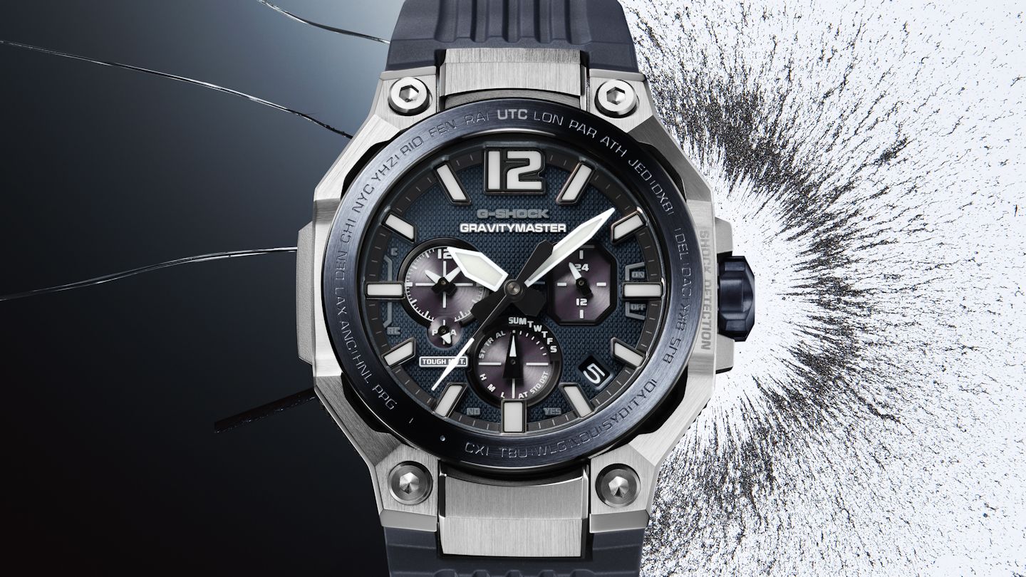 カシオ「G-SHOCK」さらに強くなる 衝撃でズレた針を自分で直すって