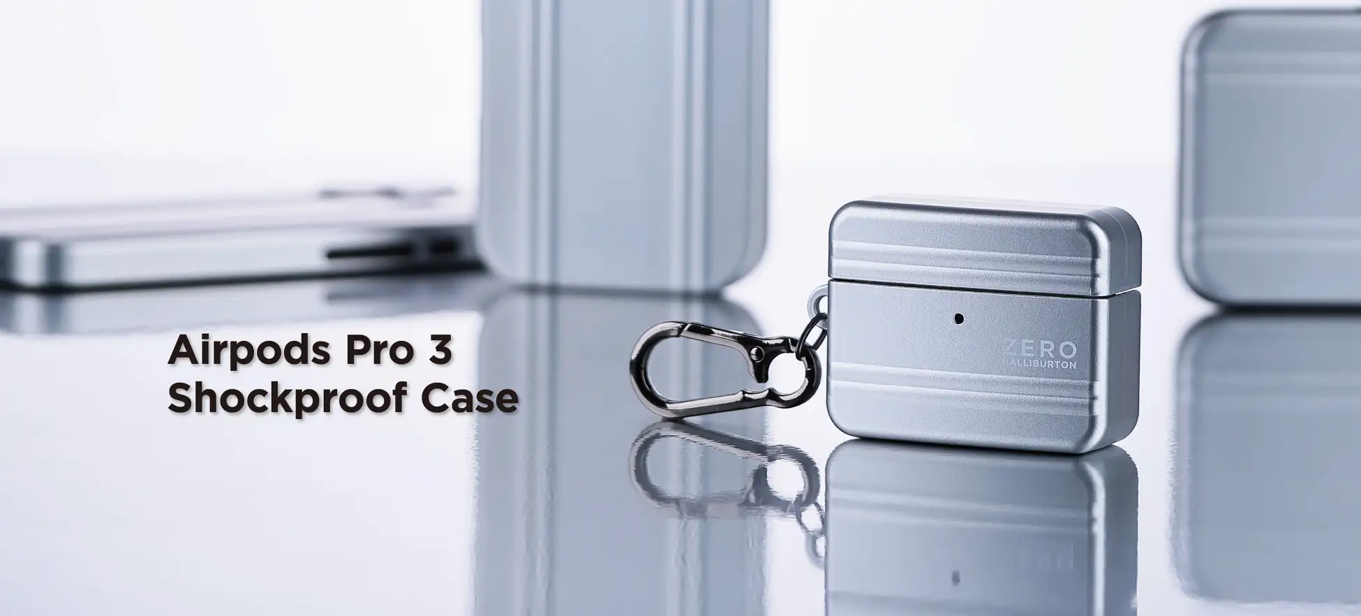 ゼロハリ、完全にアタッシェケースなAirPods Pro 3ケース｜Infoseek