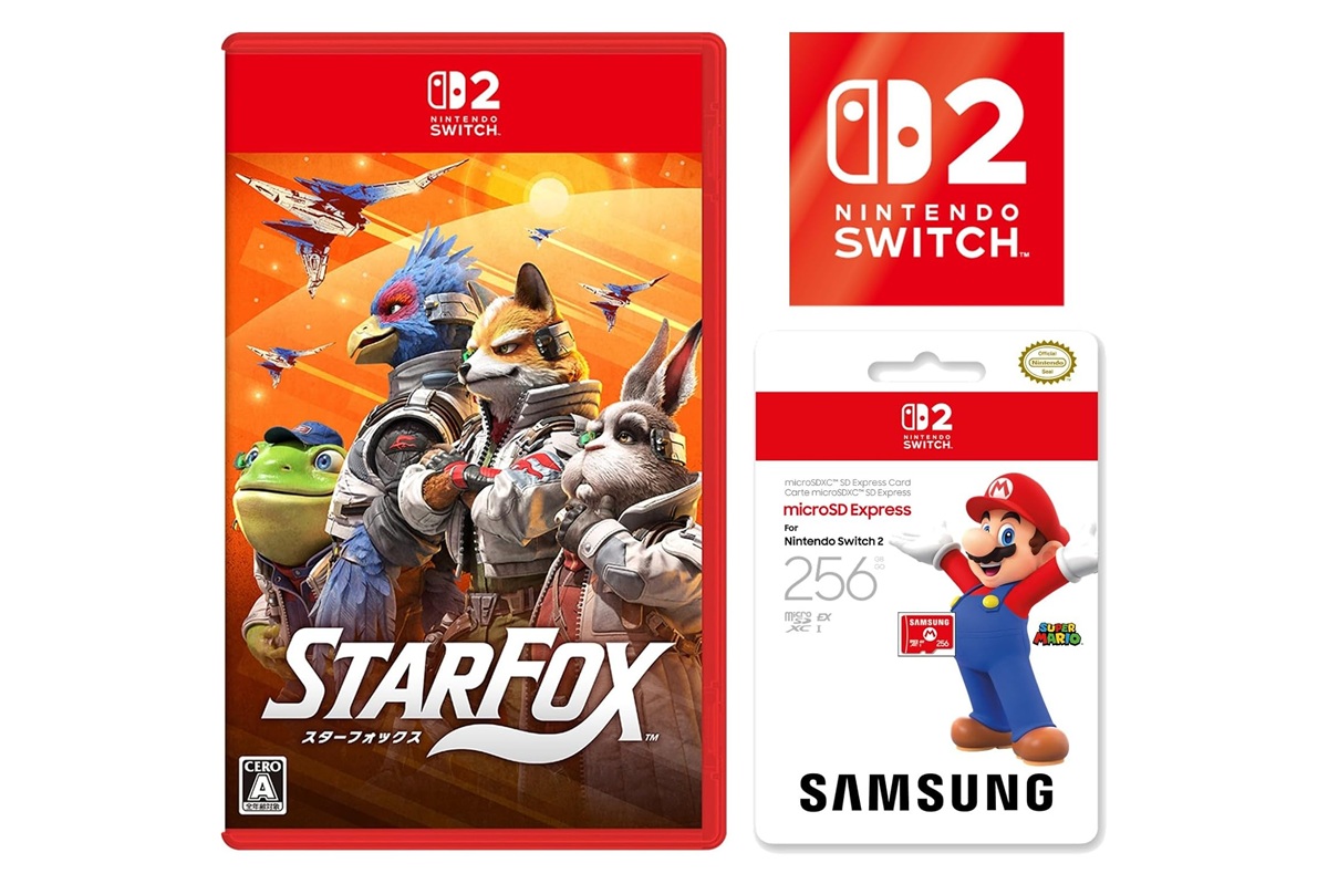 色褪せぬ名作「スターフォックス」Switch 2版が面白い！ microSDカード