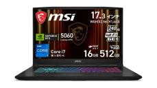 ゲーミング初心者「最初の一台」に！ RTX 5060搭載のMSI製17.3型ノート
