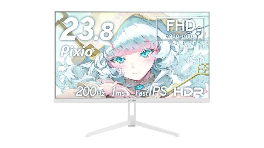 Pixioの白色ゲーミングディスプレーがプライムデーセール対象