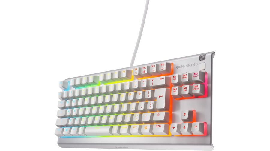 SteelSeries ゲーミングキーボード テンキーレス 有線 64856 静音で打ち心地抜群！ SteelSeriesの有線テンキーレスゲーミング