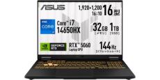 約8万4000円引き。RTX 5060・メモリ32GB・1TB搭載のゲーミングノートPC
