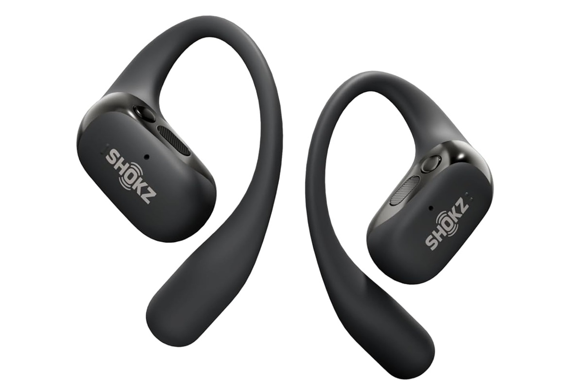 Shokz OPENFIT 2 ブラック 耳を塞がないイヤホン Shokz OpenFit 2 