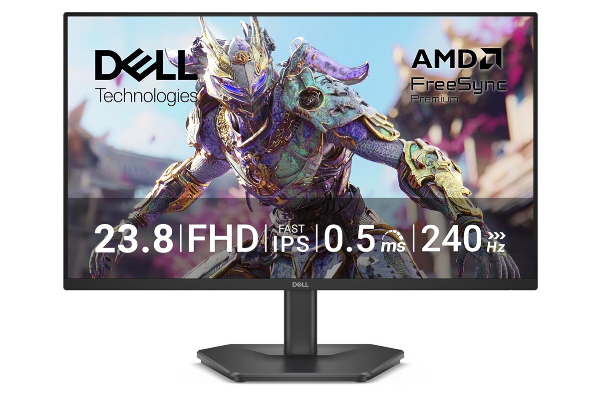 DELL 23.8インチIPSモニター Win11 SSD 強力デスクトップPC 240Hz＆0.5msで勝つ！Dellの23.8型IPSゲーミングモニターが約1万3000円