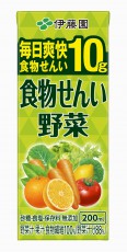  ジュースで体スッキリ！「食物せんい野菜」新発売／伊藤園 