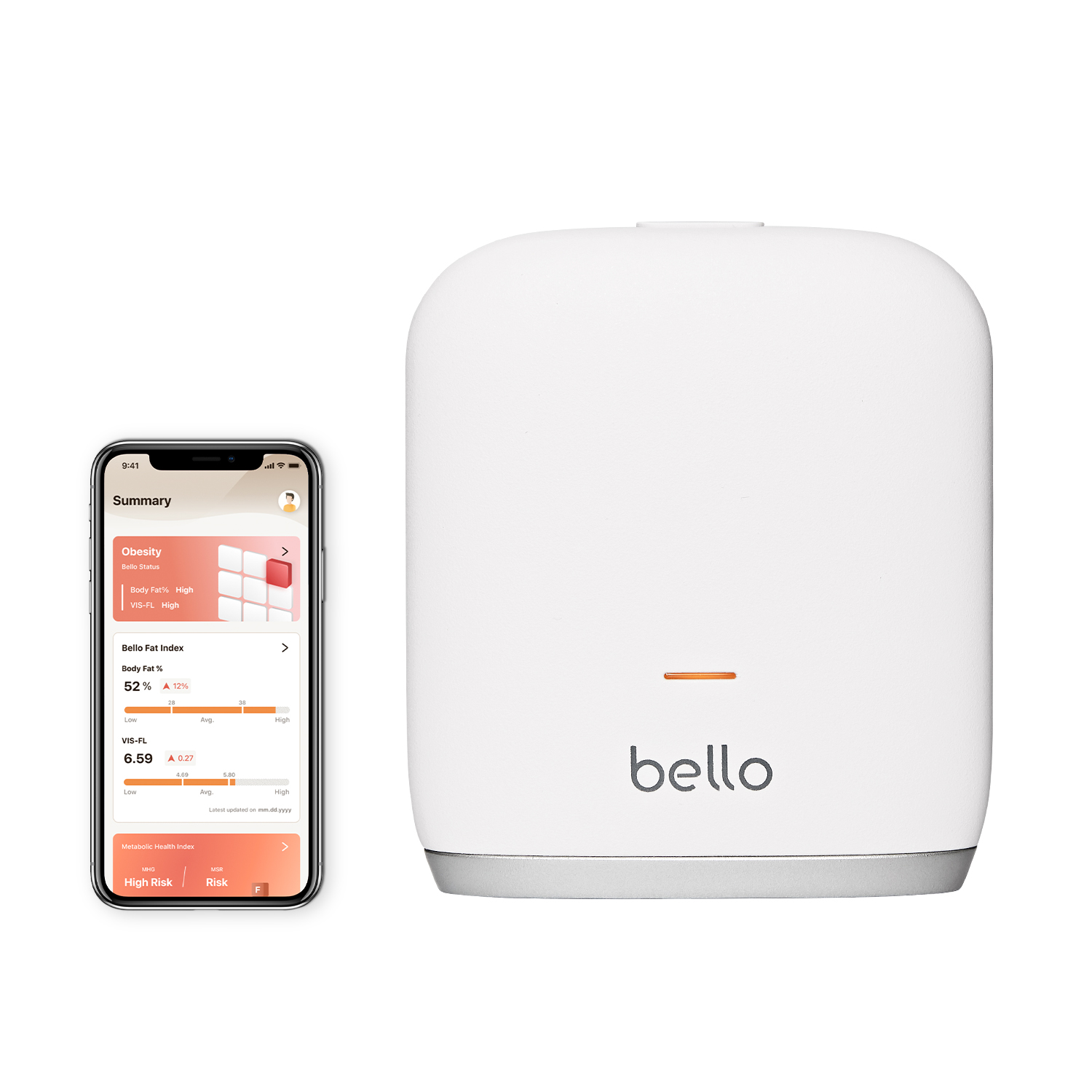 スマート体組成計『bello（ベロ）』の先行販売スタート