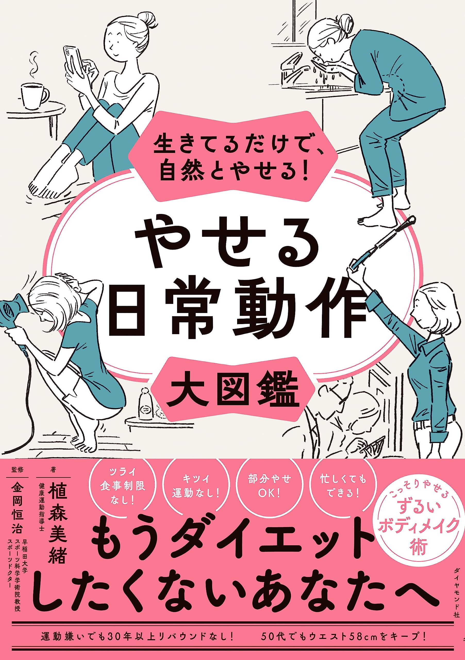 なんでもない日常動作でやせる もうダイエットしたくない人に