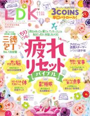 枕・グッズ・食材・香りで疲れリセット『LDK』11月号