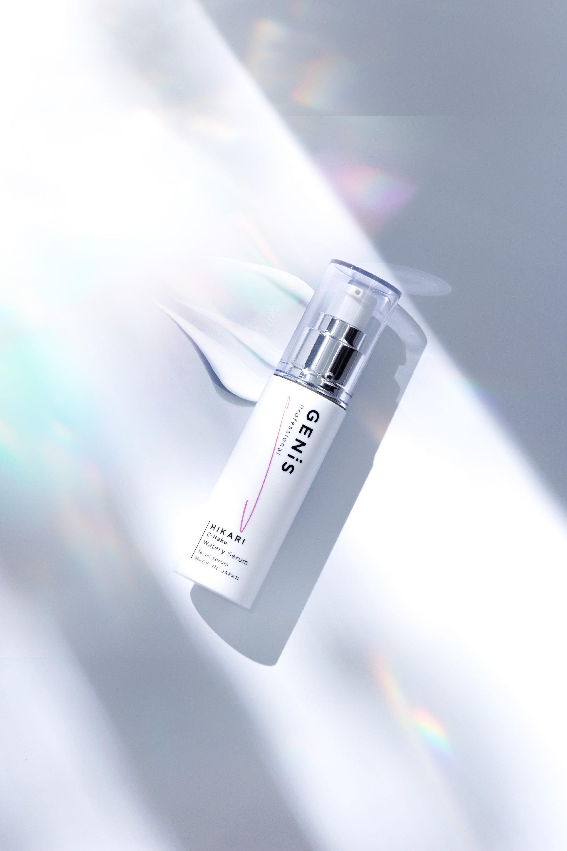 【ちゃちゃまる】Ai Revo 美容液リニューアルバージョン GENiS Professionalから新美容液『C-Haku Watery Serum』が登場