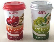  話題のスーパーフード“チアシード”入りのオリジナル飲料を商品化！ 