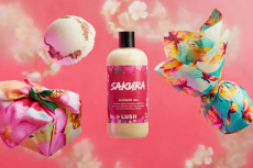 LUSHから「サクラコレクション」全5種が登場♡シャワージェルやスクラブで春を先取りして。