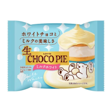 白い「生 チョコパイ」が初登場♡ミルククリームとホワイトチョコレートの相性ばつぐん。