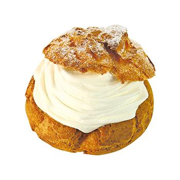 不二家】値段そのままで「窯焼きダブルシュークリーム」のクリームが25