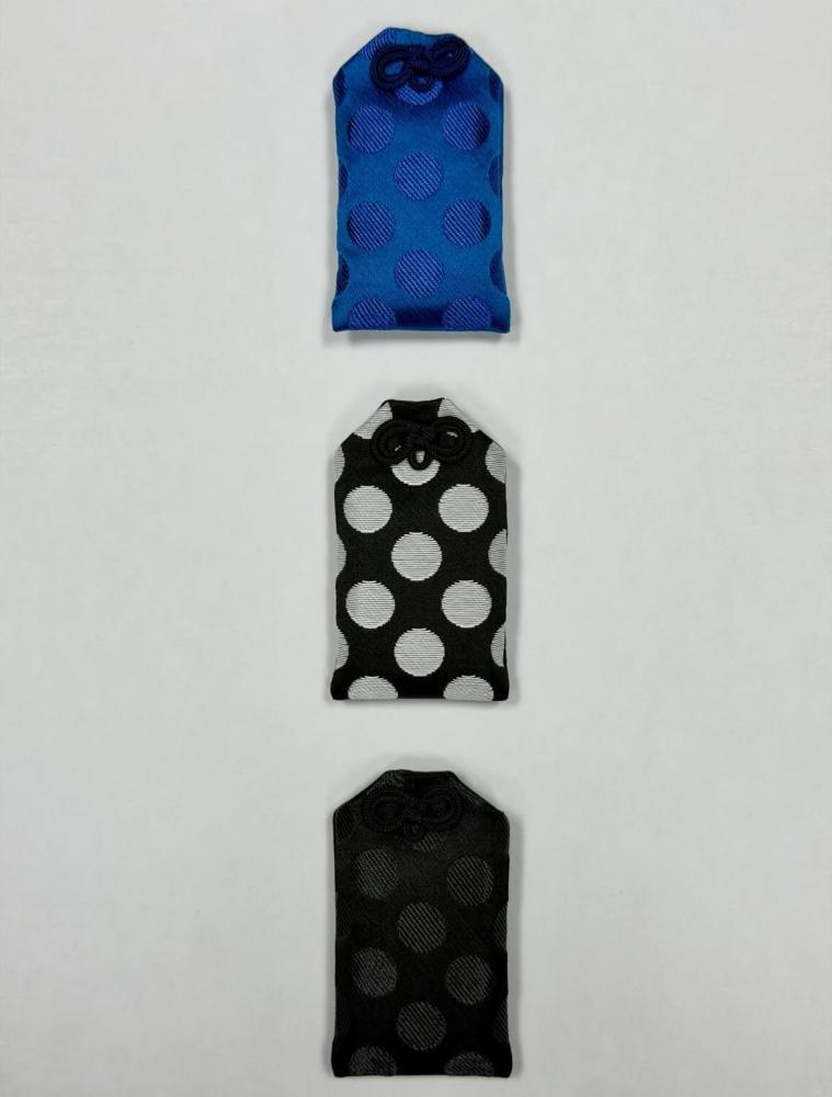 成田山 圓能寺 黒×銀　コムデギャルソン ギャルソンお守り ギャルソンお守り 黒黒 成田山 圓能寺 身代わりお守り 黒×黒 comme de