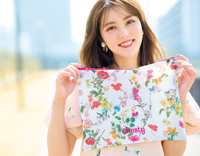chesty♡フラワーカーディガン 美人百花 この付録は便利すぎる！美人百花5月号の付録は「チェスティのフラワー
