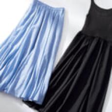 夏のスタメン♪「マキシスカート」をきれいめにはきこなしたいならこのカラーを選んで！
