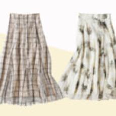 清楚見え確定♡初夏のスカートは透け感のあるチュール素材×淡色で涼しげに