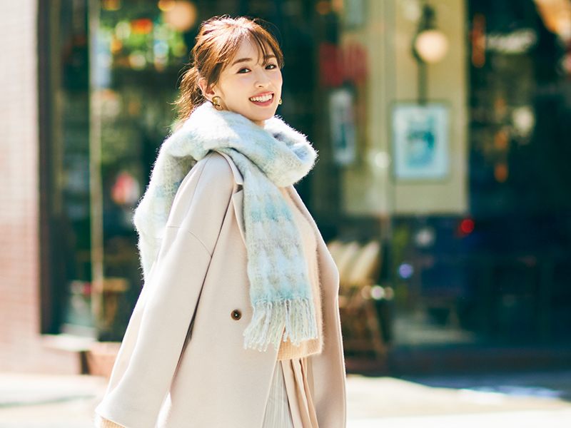 泉里香がお手本♡寒い日もスマートに可愛く防寒しましょう♪｜Infoseek