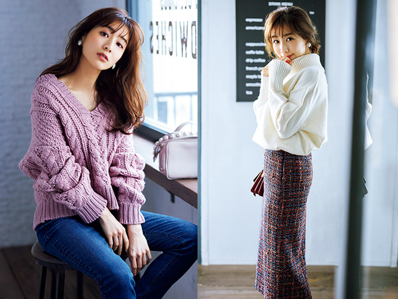 nine ざっくり　カーキ  ニット　田中みな実さん　ドラマ着用 nine ざっくり カーキ ニット 田中みな実さん ドラマ着用 【公式通販】