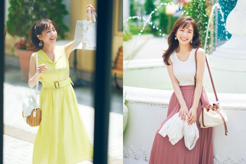 田中みな実が着る♡楽ちんなのに美シルエットが手に入るコーデ2選