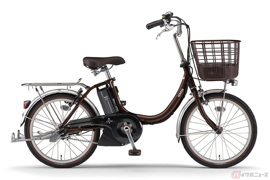 ヤマハの電動アシスト自転車「PAS SION-U」シリーズ　20型と24型に2020年新色登場