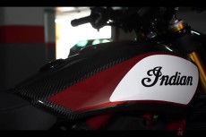 インディアン「FTR1200 Carbon」登場!?　ティザー動画を公開