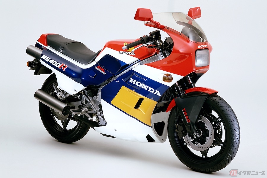 ホンダNS500の技術を投入して開発されたロードスポーツバイク「NS400R」
