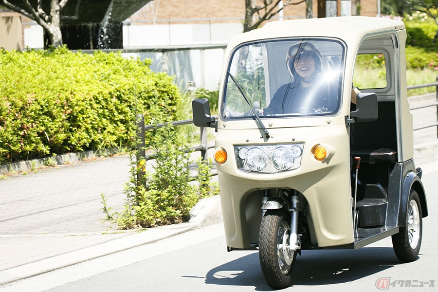 とうとう乗った！125ccトライク「APtrikes125」の車窓から