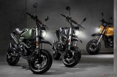 Brixton Motorcycles「Crossfire 125 XS」 日本製ミニバイクに影響を受けた原付二種モデルが登場