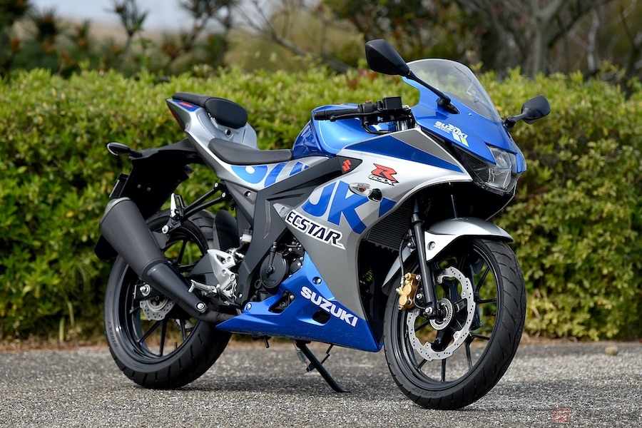 スズキ100周年記念カラーを纏った原付二種スポーツバイク「GSX-R125 ABS」発売