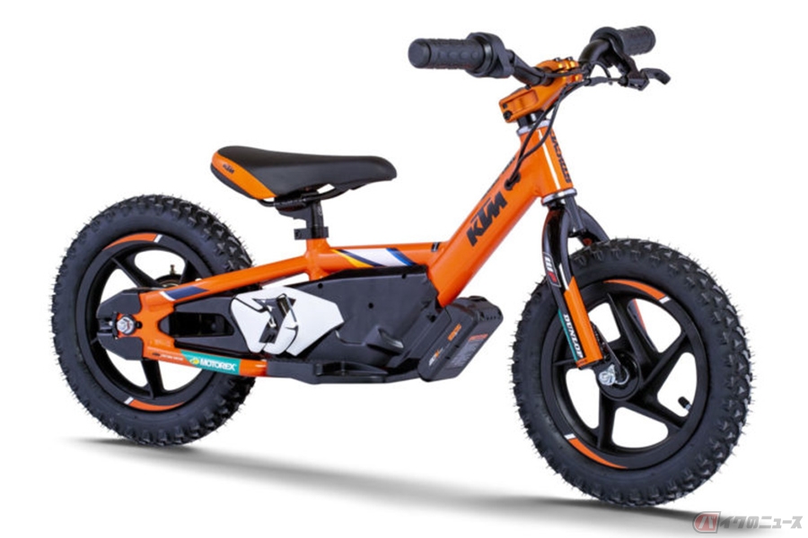 超カワイイけど本格的！ KTM×STACYC電動バランスバイク登場