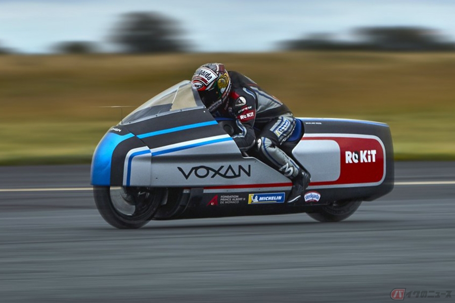 Voxan Motors高性能な電動バイク「WATTMAN」発表　マックス・ビアッジと共にで世界最速記録に挑む