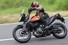 普通二輪免許で乗れるアドベンチャーモデル　KTM「390アドベンチャー」が乗りやすかった理由