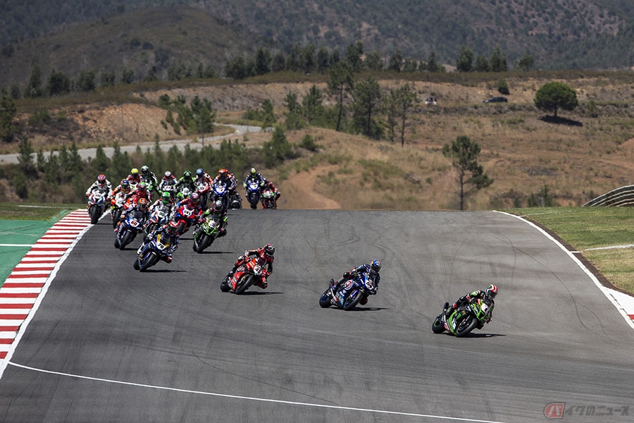 スーパーバイク世界選手権　最終戦をポルトガル・エストリルサーキットで開催　第8戦ミサノは中止に