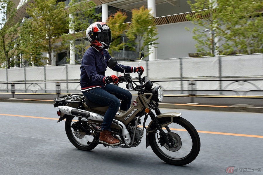 ホントにカブ！？ ハンターカブは高い実用性を誇る新しいオフロードモデル