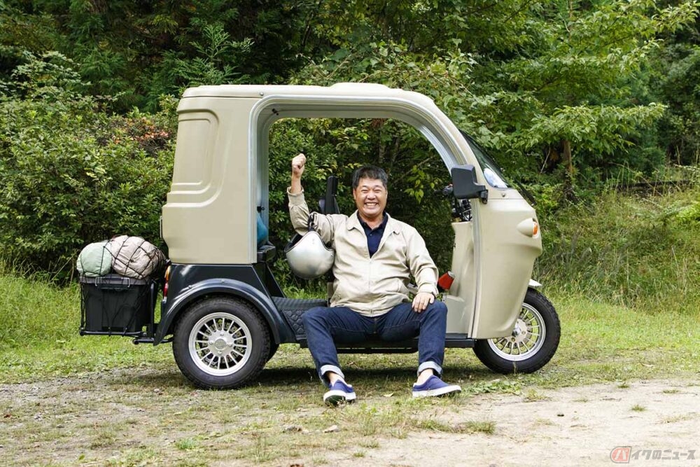 APtrikes125のキャンプツーリングスタイル 販売元の株式会社アライブプラス 渡辺さん編