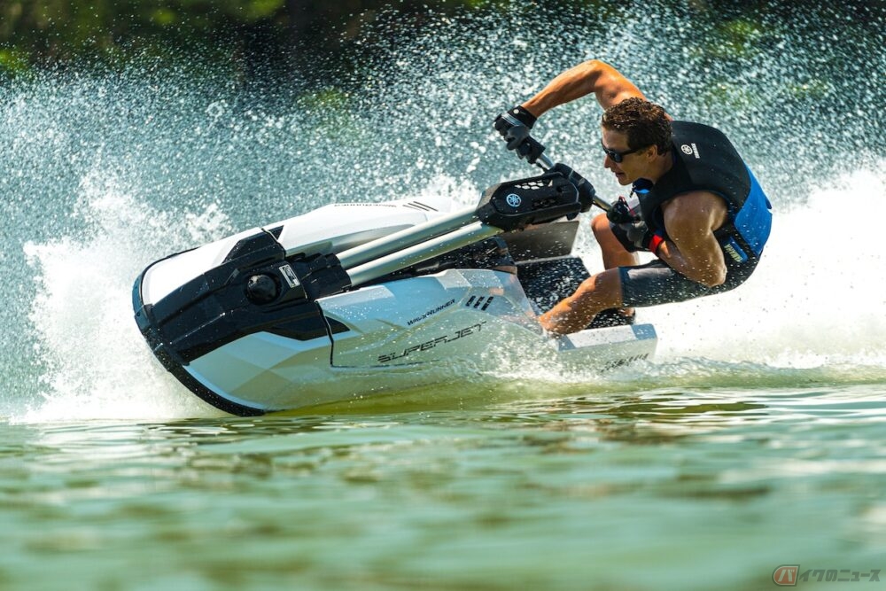 ヤマハの水上オートバイ「MJ-SuperJet」を30年ぶりにフルモデルチェンジ！
