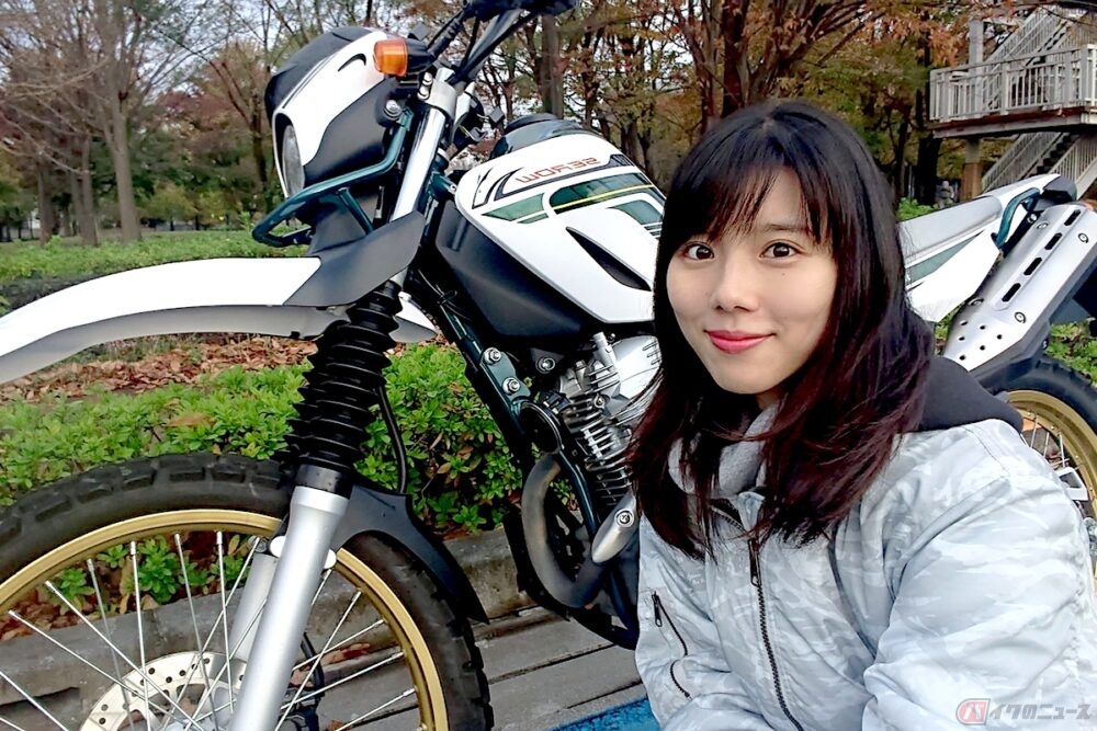 『小野木里奈の○○○○○日和』は、バイク初心者でも楽しめるヤマハ「SEROW FINAL EDITION」に初試乗！