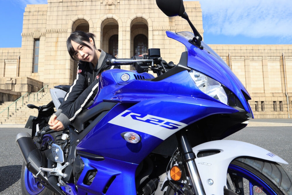 夜道雪のチャレンジバイク道！　YAMAHAの250ccスーパースポーツYZF-R25でバイクを操る楽しさを体感!!